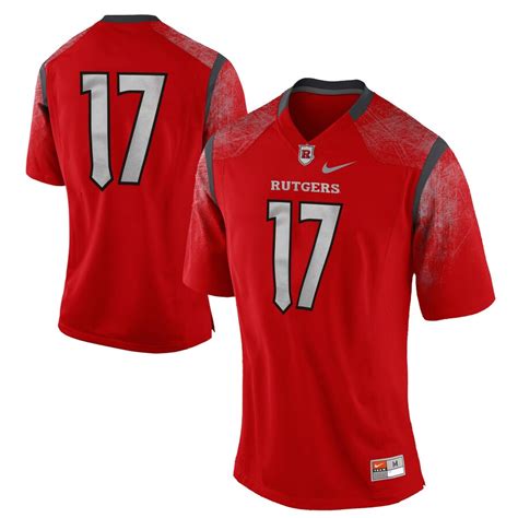 nike rutgers scarlet knights replica football|rutgers scarlet knights merch.